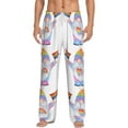 thumbnail image 2 of Kdxio LGBT Gnomes Print Men's Sleep Pajama Pant Lounge Pants with Pockets, 2 of 8