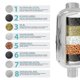 thumbnail image 4 of Filtro de ducha reemplazable, filtro de ducha universal largo y de alta potencia para agua fría y caliente que mejora la higiene con tira de teflón, 4 of 5