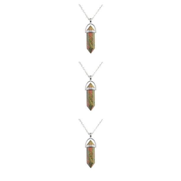 Qarigey Abalorio de columna hexagonal, regalos de aniversario hechos a mano, colgantes colgantes, abalorios de cristal, artesanal, llaveros, Type1 NO1 Qarigey CBP468196