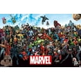 thumbnail image 1 of Marvel Comics - The Marvel Lineup Wall Poster, 22.375" x 34", 1 of 4