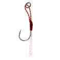 thumbnail image 4 of 1pc Assist Anzuelo Anzuelo de acero inoxidable Jigging 3 tamaños 15 Sunnimix Anzuelos de pesca, 4 of 6