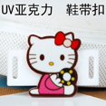 thumbnail image 1 of Kuromi Sanrio zapatos accesorios Anime Hello Kitty MyMelody Kawaii dibujos animados lindo alpargatas hebilla de encaje juguete regalo para niñas, 1 of 4