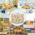 thumbnail image 5 of Cabinet Storage Basket 11.02x11.02x11.02 Inches Storage Box Foldable, Storable and Easy to Assemble ，Open Home Storage Bins ，Closet Storage Bins Beige Rose, 5 of 8