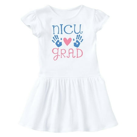 

Inktastic NICU Graduate Newborn Outfit Gift Baby Girl Dress