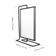 thumbnail image 2 of HONMEET 2Pcs Square Floating Frame With No Fading Coloring 10.85X8.25X2.75in, 2 of 6