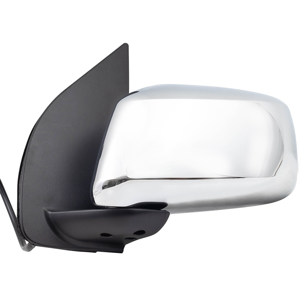 BROCK Side View Mirror Compatible with 2005-2018 Frontier Power Chrome Heated Driver 963029BE8C 96302-9BE8C - image 3 of 9