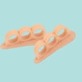 thumbnail image 3 of Almohadillas Separadoras Elásticas para Dedos Los Pies 2 Uds. Alisador Hallux Valgus (blanco), 3 of 8