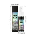 thumbnail image 3 of Vrorvz Long Lasting Hair Color Spray with Nourishing Ingredients 30ml Hydrolyzed Protein No Ammonia Temporary Hair Easy Application Washable Fashion Style for All Hair Types, 3 of 9