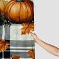 thumbnail image 3 of Autua Pumpkins Leaves Bathroom Décor Set with Hooks, Chic Modern Shower Curtain Set, 100% Polyester, Vibrant HD Print, Easy Installation, Machine Washable 36"x72, 3 of 7