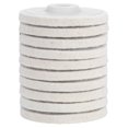 thumbnail image 1 of Lot de 10 disques de polissage pour meuleuse d'angle, tampons de polissage en laine pour bijoux en métal et laine fine, 1 of 4