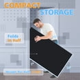 thumbnail image 2 of KL KLB Sport 8ft Table Tennis Conversion Top with Net, Foldable Ping Pong Table Top, Regulation Size Ping Pong Game Set for Indoor Family Use, 2 of 8