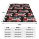 thumbnail image 3 of Fotbe Fire and Rescue Truck Manta de Franela Acolchonada con Estampado, Súper Suave y Esponjosa, Extra Grande para Sofá, Cama, Uso Todo el Año-80"x60", 3 of 7