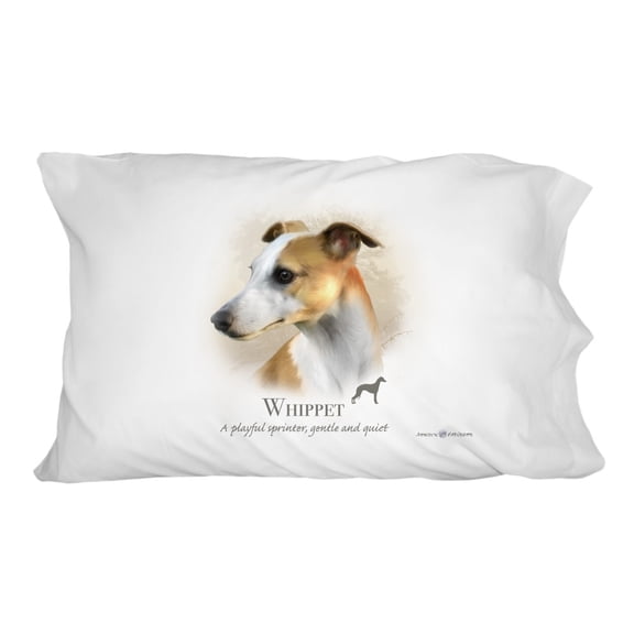 Whippet Dog Breed Novelty Bedding Pillowcase