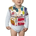 thumbnail image 6 of Kdxio London Symbols Bibs For Babies, Baby Bibs for Eating, Toddler Bibs, Waterproof Bibs, Feeding Bibs, for Toddlers, Boys, Girls, 6 of 8