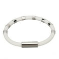 thumbnail image 3 of Pulsera antiestática de silicona de 8 bucles que elimina la estática corporal para correr en invierno, color blanco, 3 of 15