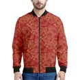 thumbnail image 3 of Sudadera con capucha y cremallera con estampado de dragón chino, chaquetas estampadas en 3D para hombre, chaqueta informal de moda con cuello alto, ropa, 3 of 5