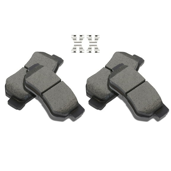Ceramic Discs Brake Pads,SCITOO Rear Brake Pads fit for 0Hyundai Azera/Elantra/Santa Fe/Sonata/Tucson/XG300/XG350,04-06 for Kia Amanti,01-10 for Kia Magentis01-10 for Kia Optima,05-10 for Kia Sportage