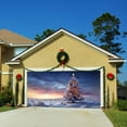 Christmas Tree Theme Christmas Garage Door Decoration Christmas Garage