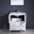 thumbnail image 5 of Fresca Torino 30" White Modern Bathroom Vanity with Integrated Sink, 5 of 6