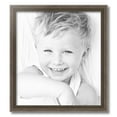 thumbnail image 2 of ArtToFrames 19" x 21" Muted Silver Picture Frame, 19x21 inch Silver Wood Poster Frame (WOM-4626),  Pack, 2 of 8