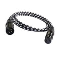 thumbnail image 4 of Cable de micrófono XLR macho a hembra, Cable de micrófono equilibrado con cancelación de ruido Flexible y duradero para escenario KTV, 4 of 5