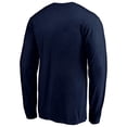 thumbnail image 3 of Men's Navy Houston Astros Heart and Soul Long Sleeve T-Shirt, 3 of 3