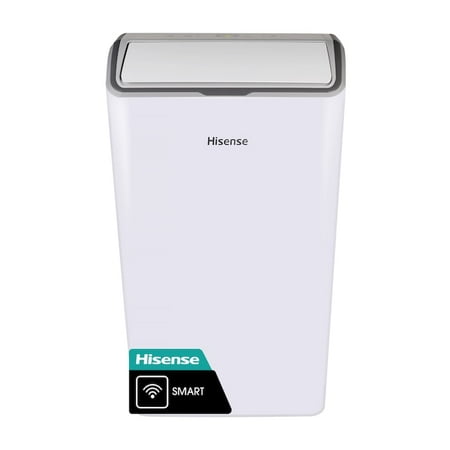 Restored Hisense 12,000 BTU 115V Portable Air Conditioner with Wifi, White (Factory Refurbished)