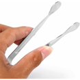thumbnail image 3 of 4 pinzas para barbacoa, pinzas de acero inoxidable, pinzas para servir en la cocina, pinzas para barbacoa, pinzas para azúcar, pinzas de 12 CM, utensilios de cocina (plata), 3 of 3