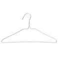 thumbnail image 1 of Ganchos para Ropa Mainstays Alambre con Cubierta de plástico  Blanco 10 Piezas, 1 of 4