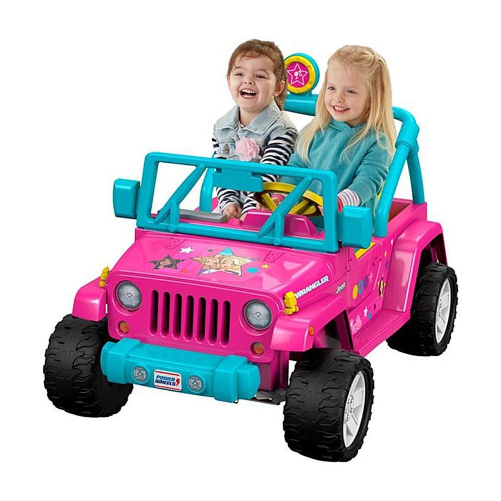 Fisher-Price Power Wheels Barbie Jeep Wrangler with Music and Power Lock Brakes - image 3 of 5