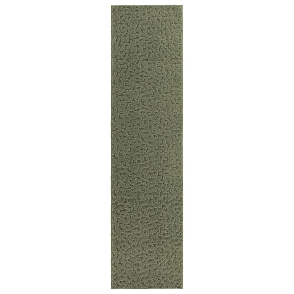 Garland Rug Ivy Sage Indoor Runner Rug, 2' x 8'