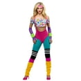 thumbnail image 2 of Déguisement des Années 80 pour Femme Work It Out, 2 of 2