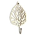 thumbnail image 4 of Lishi Vintage Gold Cast Iron Coat Hook, 4 of 4