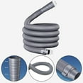 thumbnail image 4 of Washing Machine Dishwasher Drain Hose With Hose Clamps Stretchable Flexible Hose, 4 of 4
