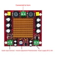 thumbnail image 4 of Tablero Amplificador XH-M544 TPA3116DA Fuente de alimentación digital Amplificador de audio 150W Alta potencia DC 12-26V, 4 of 8