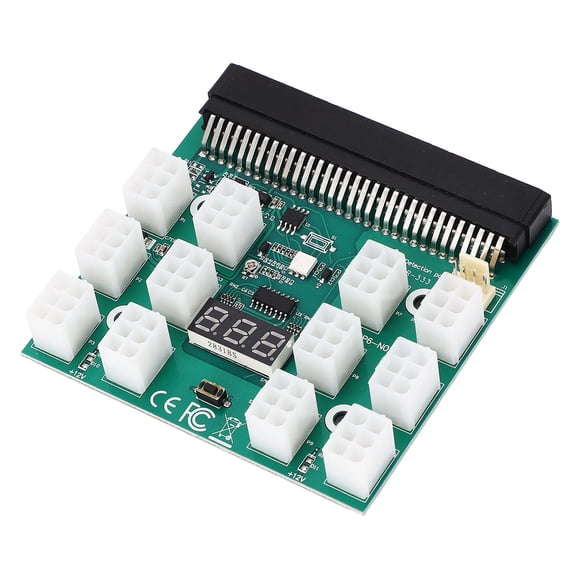 Adaptador De Placa De Conexión De Fuente De Alimentación, Rendimiento Estable Placa De Conexión De Fuente De Alimentación De 1600 W Instalación Fácil Profesional De 6 Pines