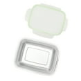thumbnail image 4 of 304 Stainless Steel Lunch Box Leakproof Food Storage Containers Square Bento Box 2800ml, 4 of 14