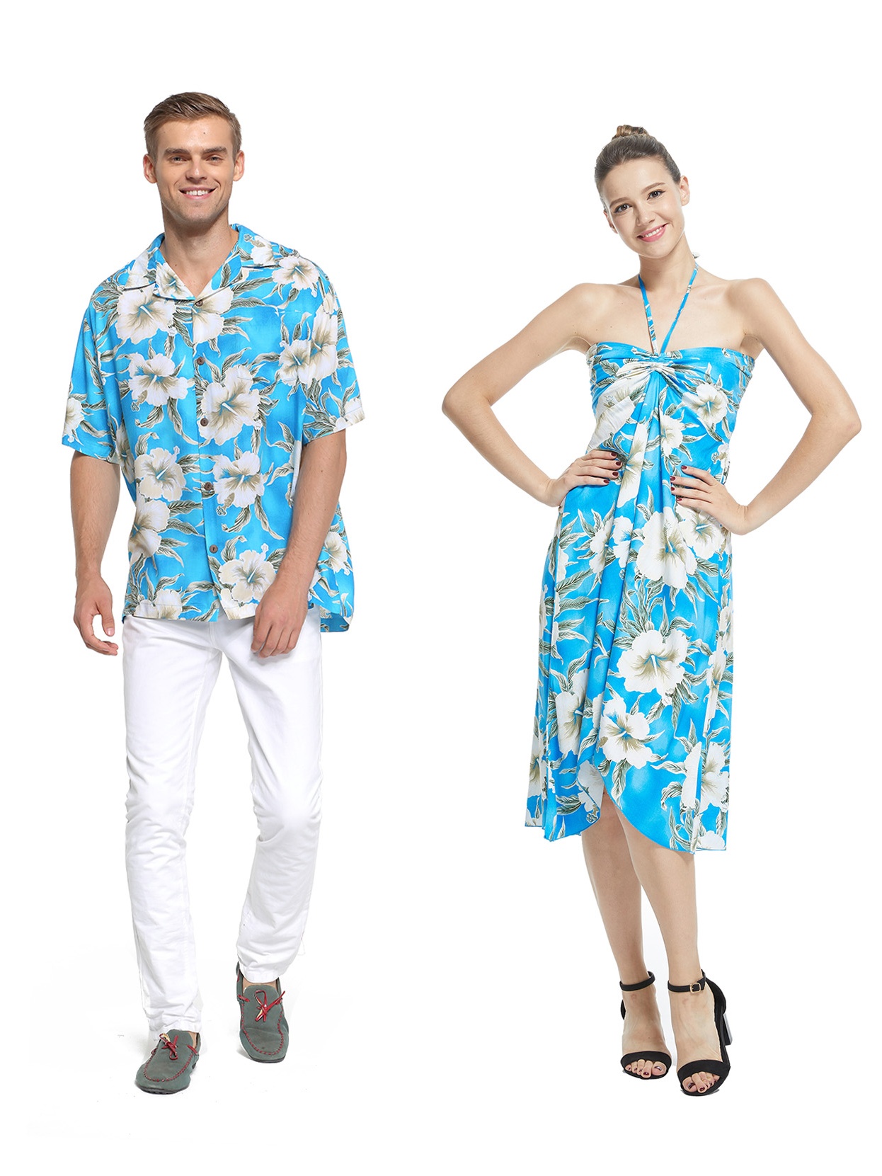 luau couple outfits