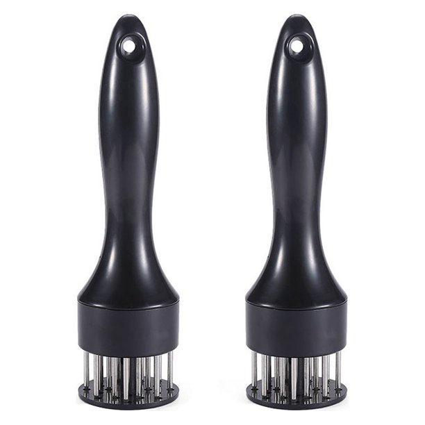 2 agujas para ablandador de carne con puntas de perforación, ablandador de carne, martillo manual para carne para utensilios de cocina profesionales para ablandar oso de fresa Electrónica