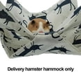 thumbnail image 3 of Small Pet Cage Hammock Guinea Pig bed Hanging Hammock Soft Warm Small Animals House style3, 3 of 5