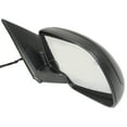 thumbnail image 3 of Mirror Compatible With 2003-2006 Cadillac Escalade 2007 Chevrolet Silverado 1500 HD Classic Right Passenger Side Heated Textured Black Kool-Vue, 3 of 7