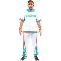 Jackie Moon Basketball Player Flint Tropics Deluxe Halloween Costume Warm Up Comple Set Cosplay