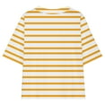 thumbnail image 7 of Stripe T-Shirts for Boys & Girls Size 5-15 Short Sleeve Tops Teens Kids Trendy Pullover Crewneck Loose Comfort Athletic Workout Tees Top, 7 of 7
