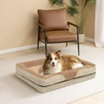 thumbnail image 3 of PayUSD Dog Beds for Large Medium Small Dogs Orthopedic Pet Bed Sofa Supportive Egg Crate Foam Animal Couch with Removable Washable Cover Non Skid Bottom S to XL, 3 of 9