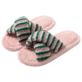 thumbnail image 6 of Agkizg Womens Fuzzy Slippers, House Slippers, Multi Size Fuzzy Lined House Slippers Warm Plushes Comfortable Casual Indoor Winter Slippers, 6 of 7