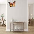 thumbnail image 3 of IH Casa Decor Metal Butterfly Wall Decor Orange Monarch, 3 of 3