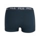 thumbnail image 3 of FILA Calzoncillos de hombre, paquete de 5 - cintura con logo, urbano, algodón stretch, liso Azul L (Large), 3 of 3