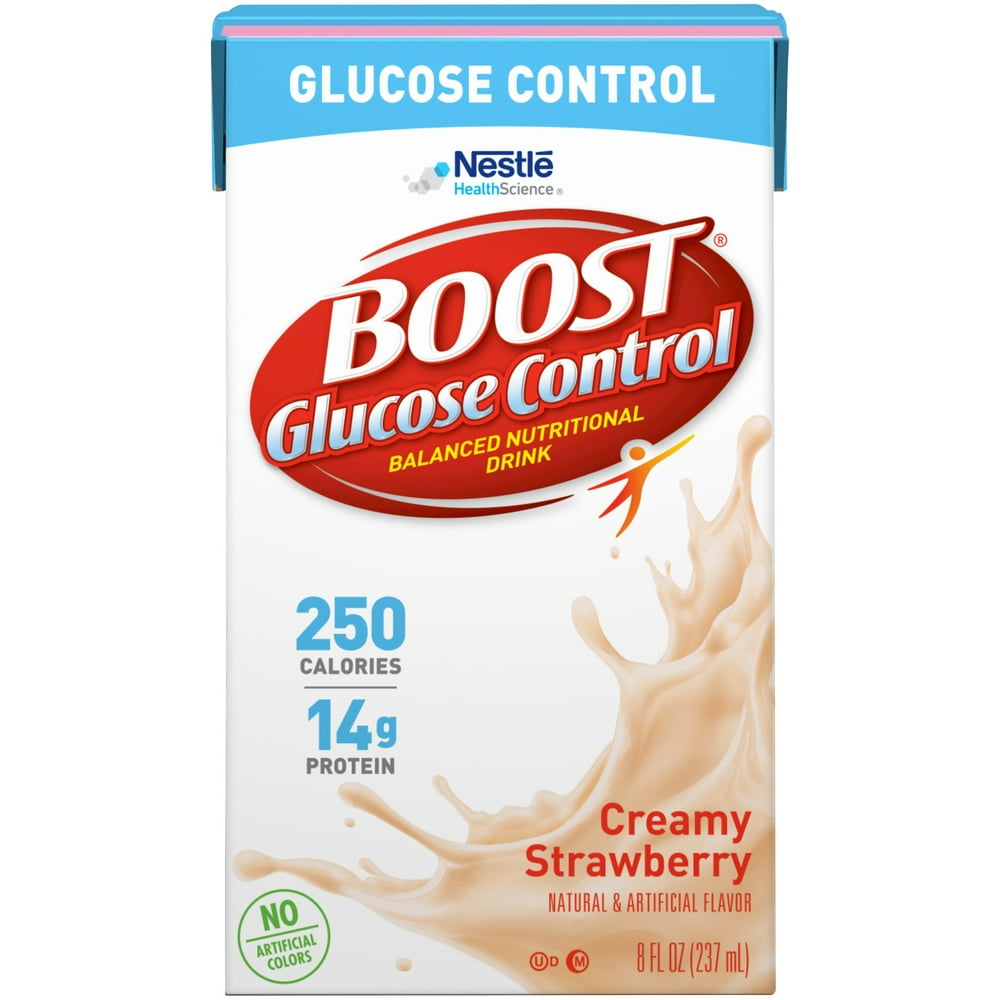 BOOST GLUCOSE CONTROL Creamy Strawberry 8 fl. oz. Aseptic Carton