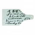 thumbnail image 1 of Best Friend Cutting Board, Like a 4 Leaf Clover Hard to Find Lucky to Have Floral Theme, Decorative Tempered Glass Cutting and Serving Board, in 3 Sizes, by Ambesonne, 1 of 2
