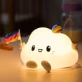 thumbnail image 4 of Luz Nocturna para Niños, Regalos para Adolescentes y Niñas Pequeñas, Temporizador de Guardería, Luz LED de Silicona que Cambia de Color, Suave, Portátil, Control Táctil, Recargable por USB,, 4 of 4